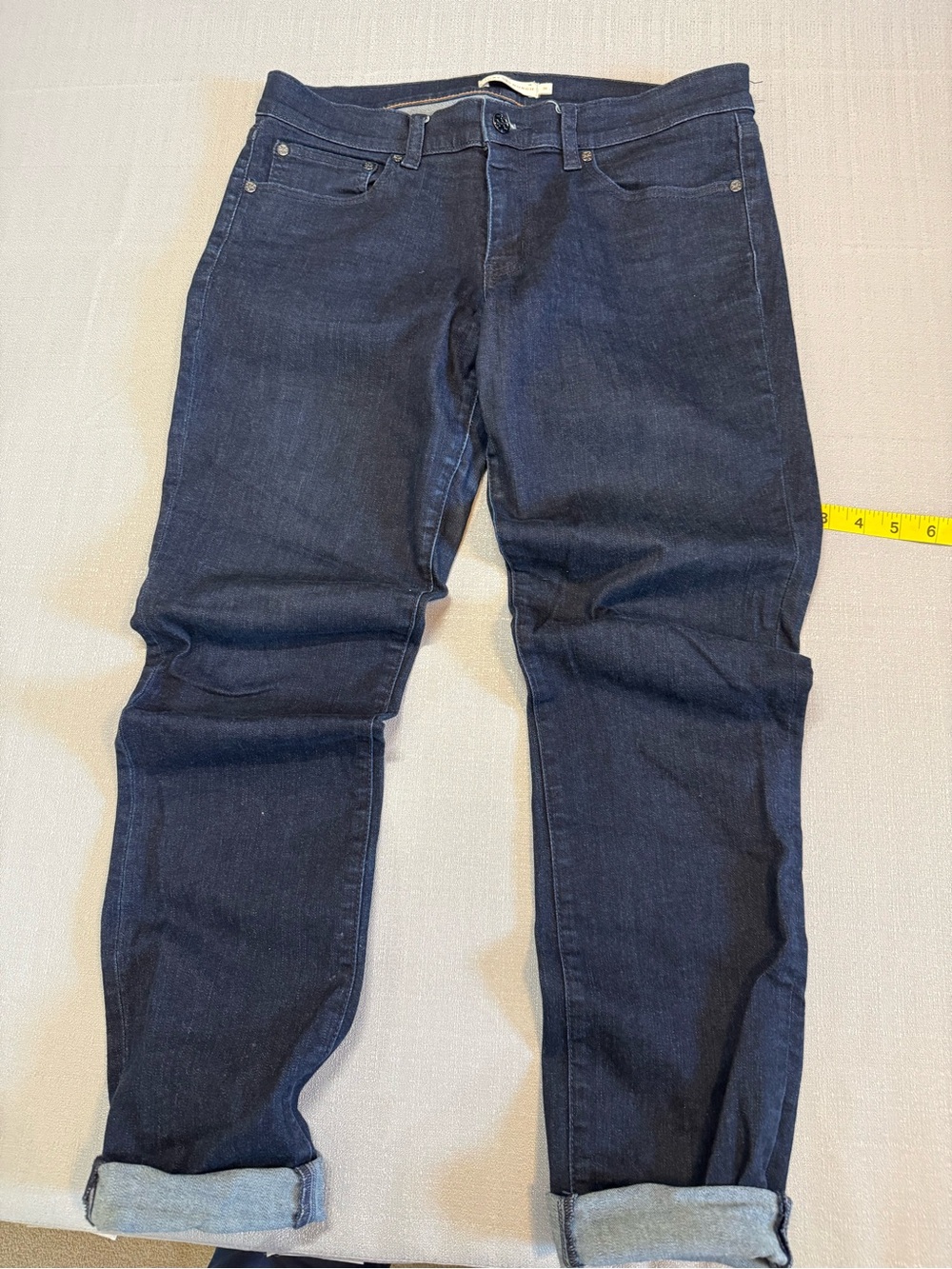 Tory Burch Dark Indigo Women's Jeans